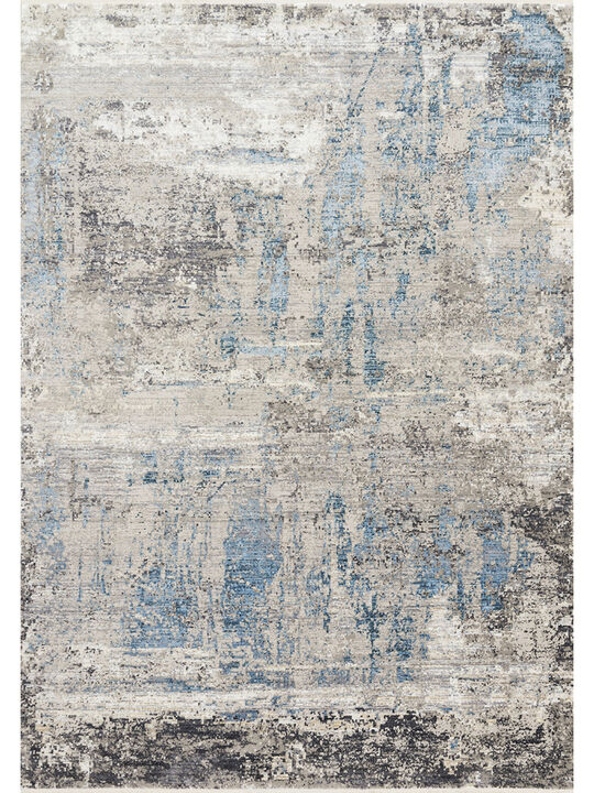 Franca FRN05 Grey/Ocean 3'7" x 5'8" Rug