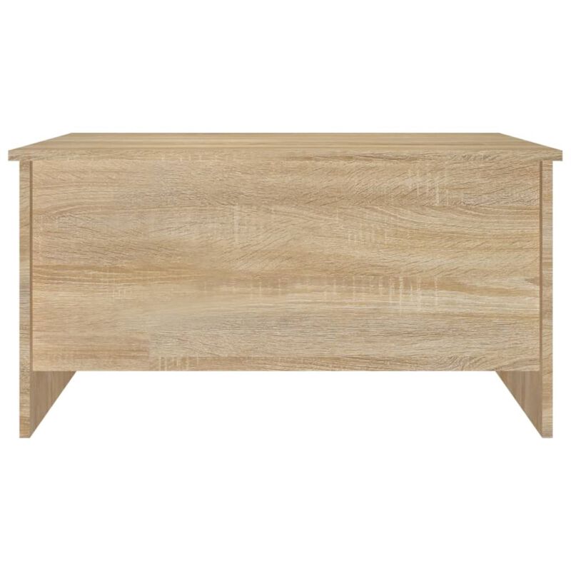 vidaXL Coffee Table Sonoma Oak 31.5"x21.9"x16.3" Engineered Wood