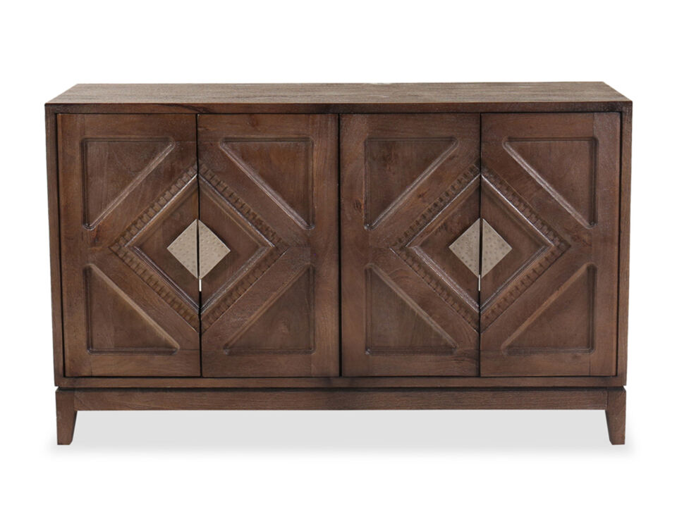 Commerce & Market Carved Accent Chest