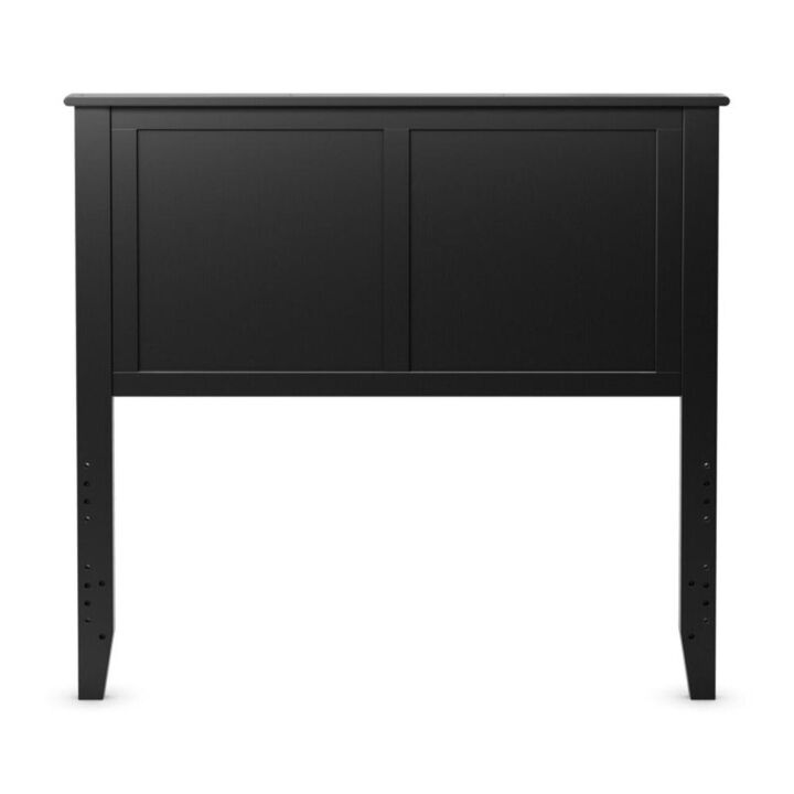 Hivvago Solid Wood Flat Panel Headboard for Twin-size Bed