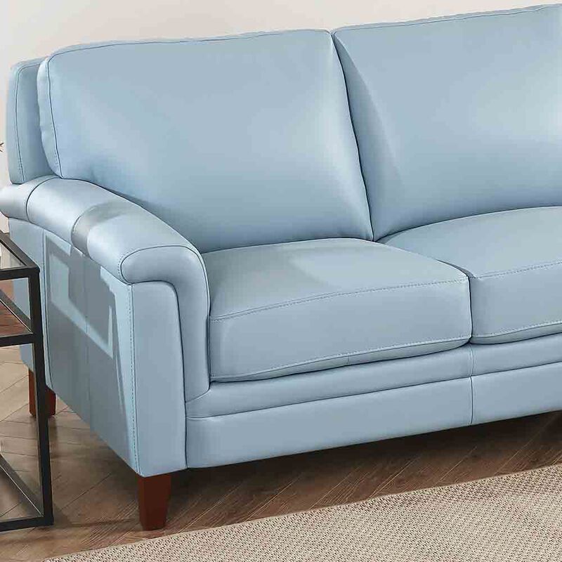 Westcott Top Grain Leather Loveseat
