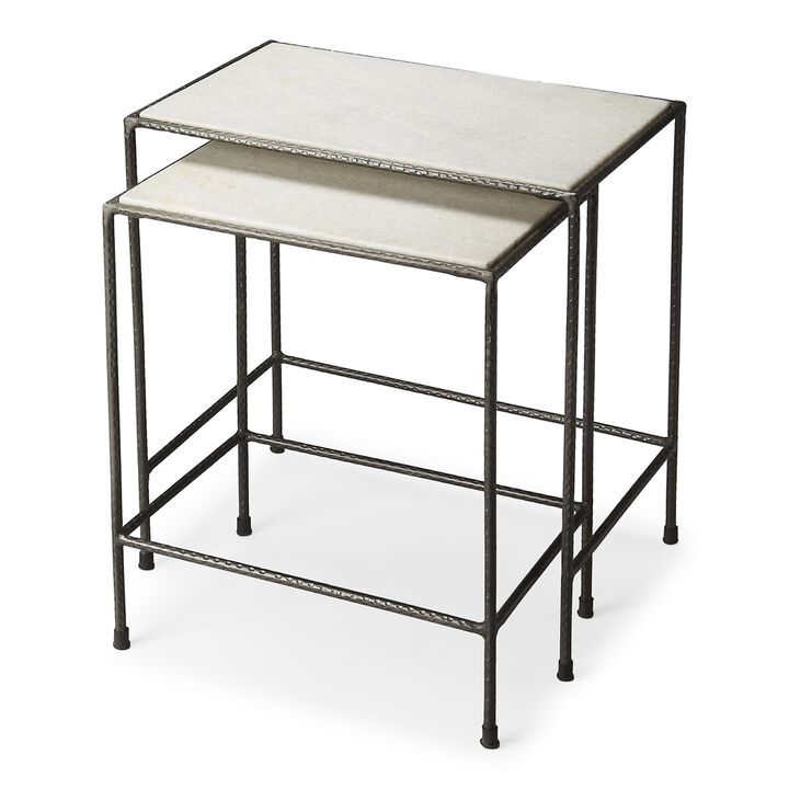 Marble Nesting Tables, Belen Kox
