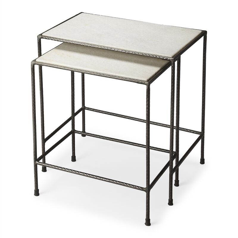 Marble Nesting Tables, Belen Kox