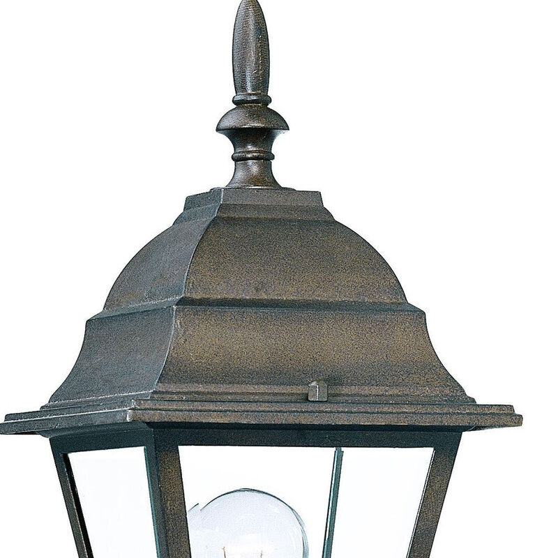 Hivvago Antique Brown Swing Arm Outdoor Wall Light