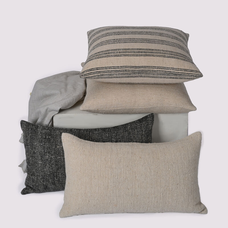 Natural Harmony Cotton NettleSolid Pillow