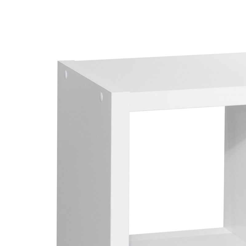 8-Cube Organizer with Open Back Shelves