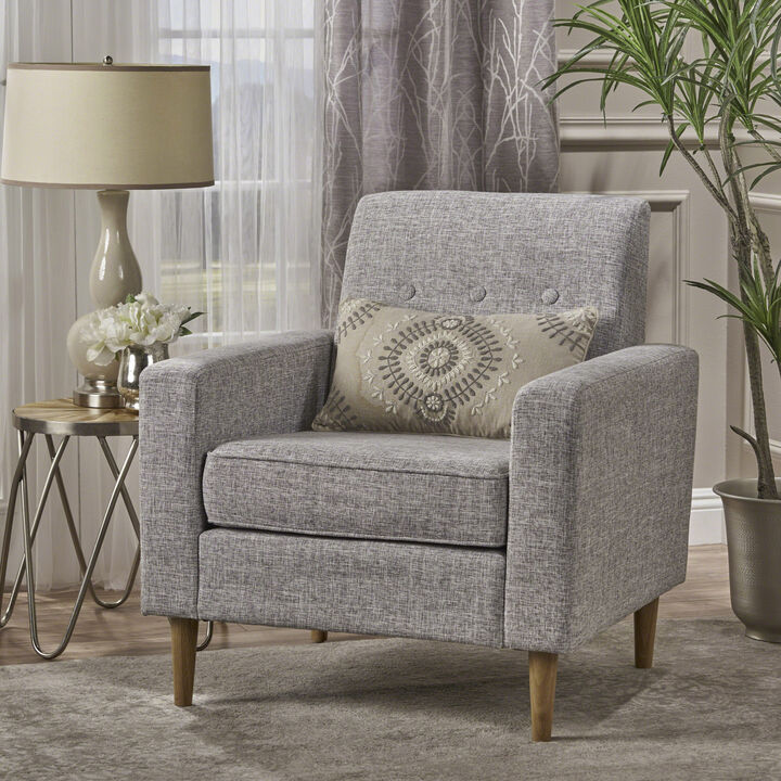 Merax Fabric Club Chair Accent Chair