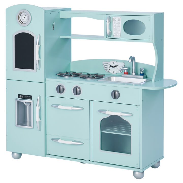 Teamson Kids - Little Chef Westchester Retro Play Kitchen - Mint