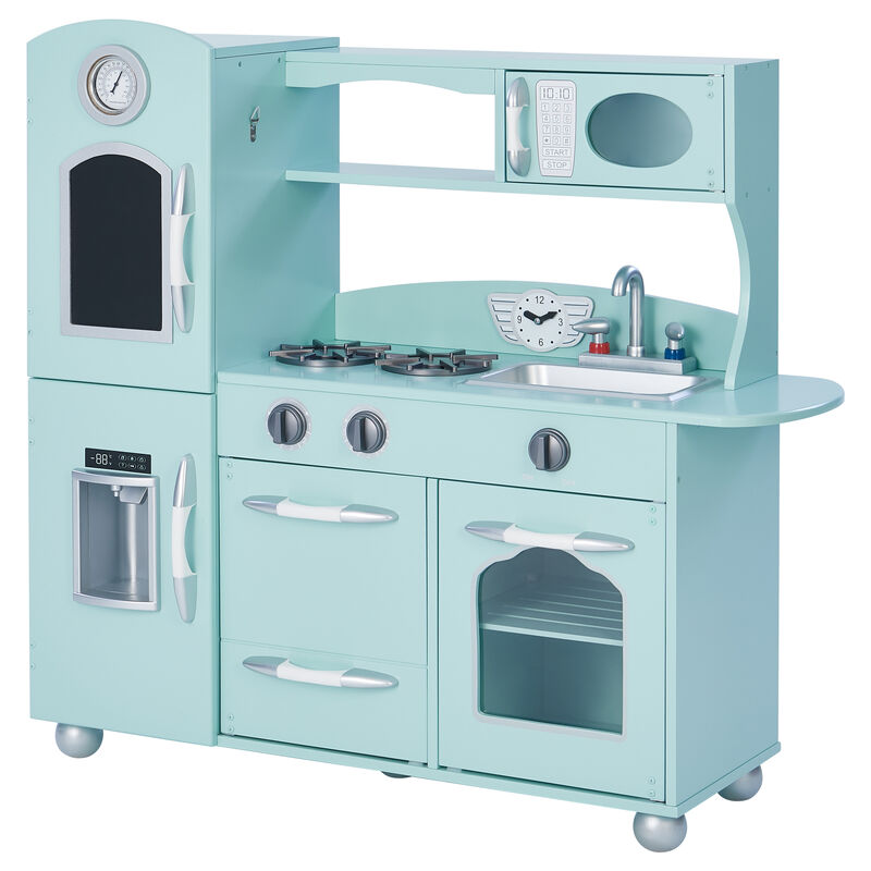 Teamson Kids - Little Chef Westchester Retro Play Kitchen - Mint