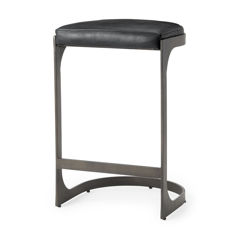 Tyson Black Counter Stool