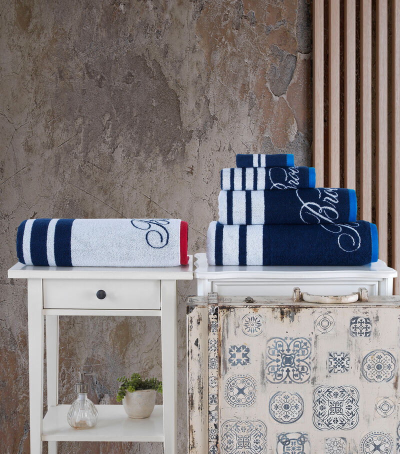 Brooks Brothers Nautical Blanket Stripe Bath Sheet