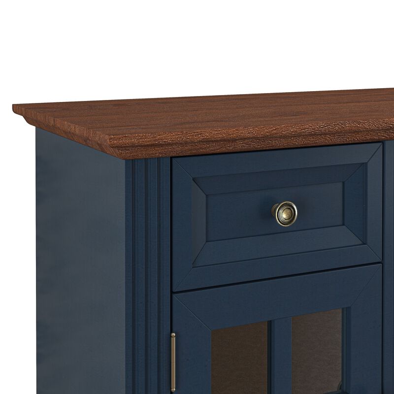 FESTIVO Modern TV Stand with Electric Fireplace - Fits TVs Up to 78 Inches