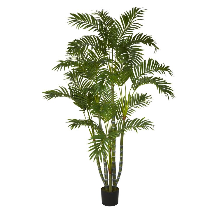 Hivvago 5 Feet Areca Silk Tree