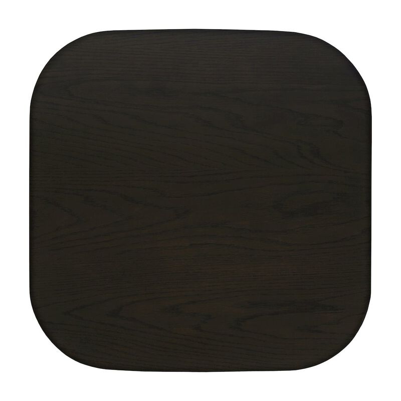 Jofran Brix Mid-Century Modern Floating Sculpture Layered Square End Table