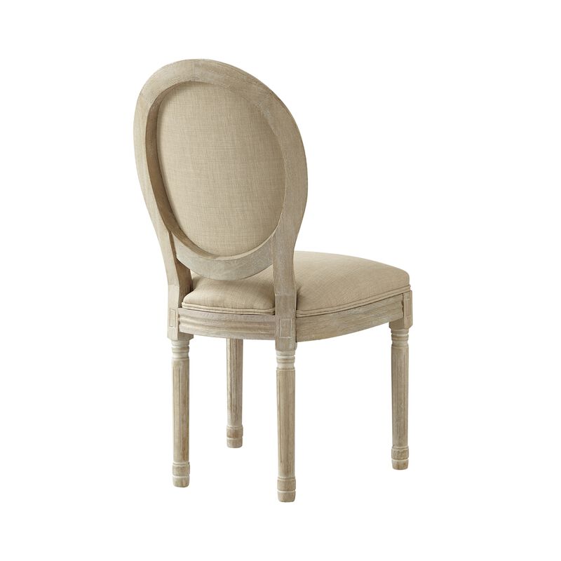 Rustic Manor Felicia Linen Dining Chair