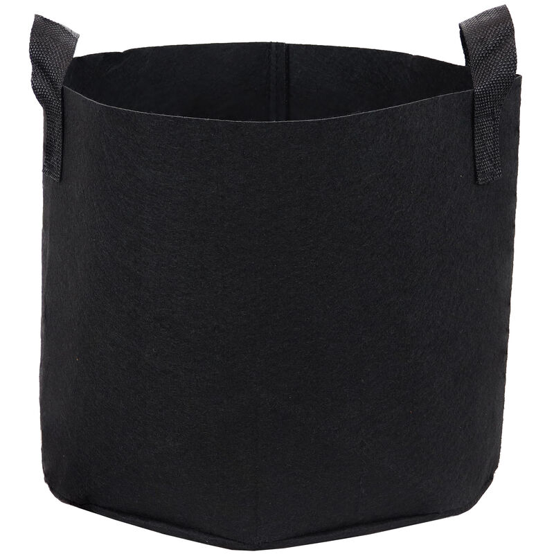 Sunnydaze Nonwoven Polypropylene Fabric Grow Bag with Handles - 5 gallon