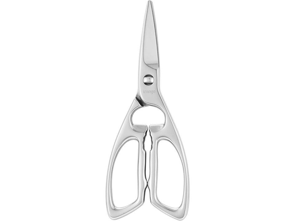 LIVINGO Heavy Duty Kitchen Scissors - Multi-function Dishwasher Safe Stainless Steel