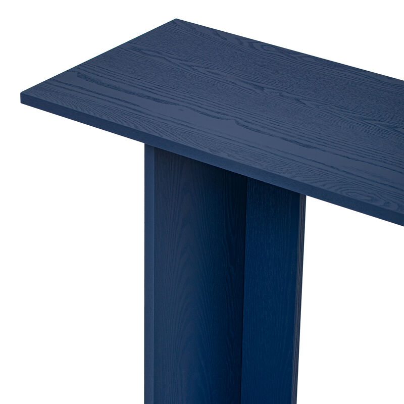 Merax Modern Console Table with Shelf