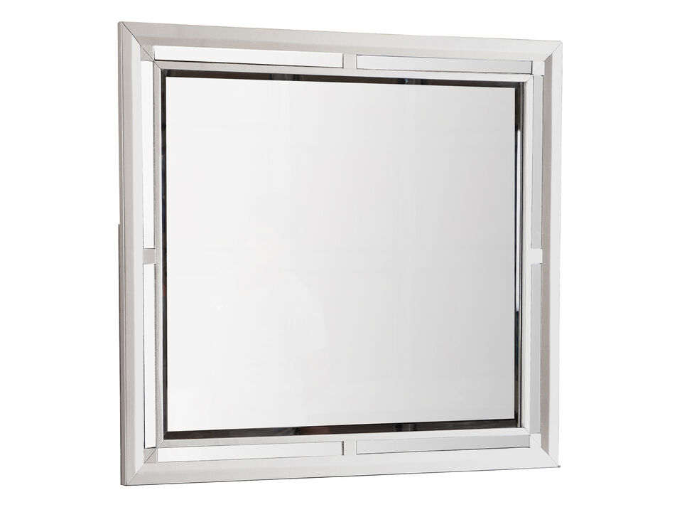 Alana 36 in. x 42 in. Modern Rectangle Framed Dresser Mirror