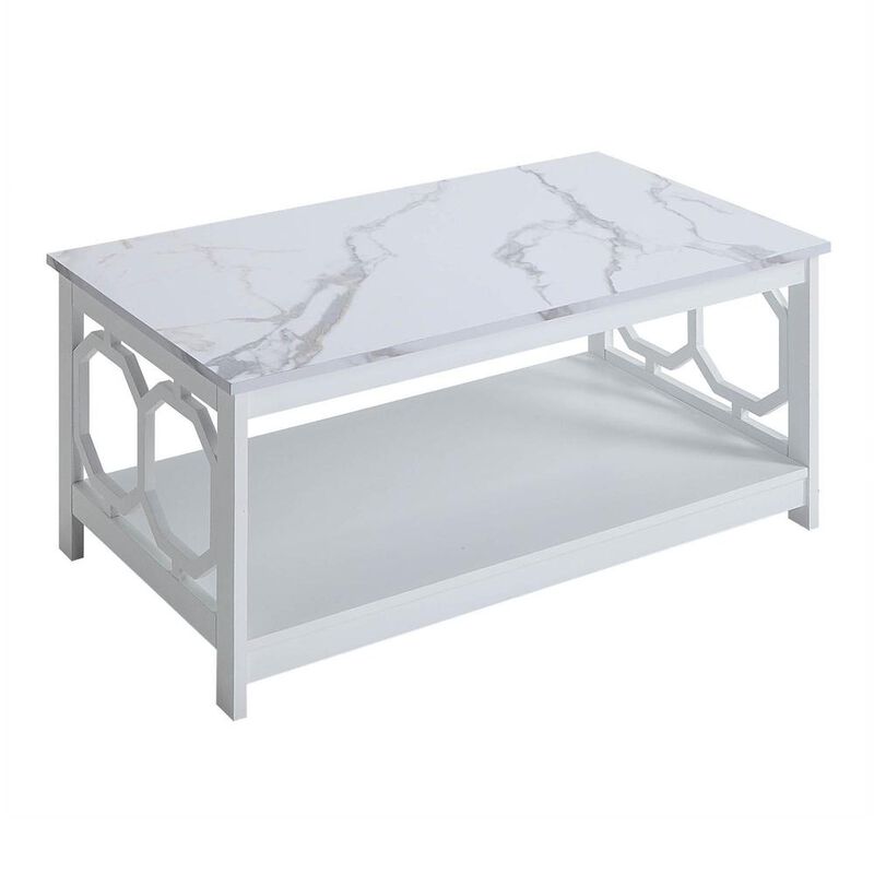 Convience Concept, Inc. Omega Coffee Table with Shelf