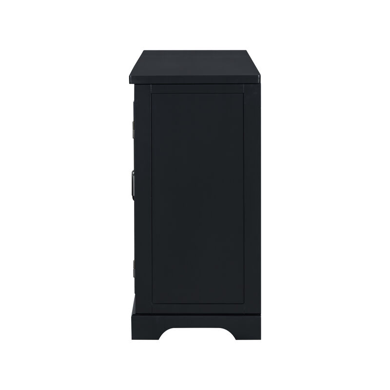 Merax American Country Style Wooden Sideboard Cabinet
