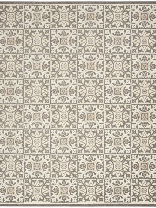 Aloha ALH34 Ivory/Gray 3'6" x 5'6" Rug Aloha ALH34 Ivory/Gray 3'6" x 5'6" Rug