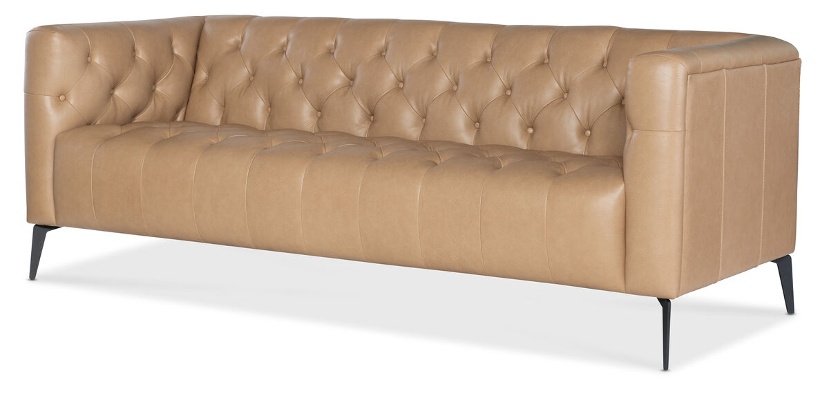 Nicolla Stationary Leather Sofa