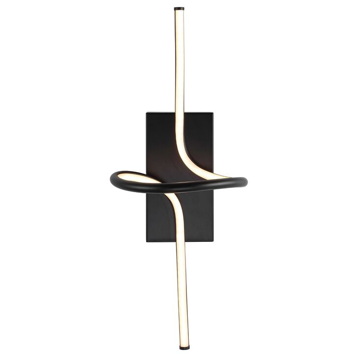 Sketch Minimalist Metal Integrated LED Vanity Light Sconce