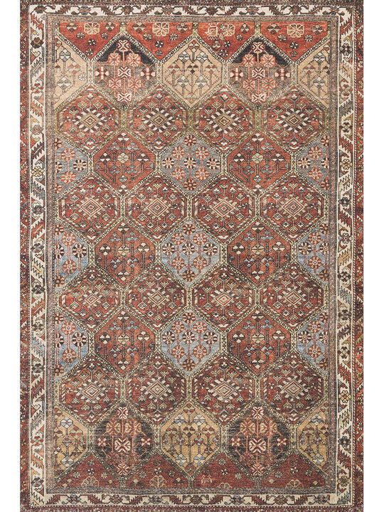 Loren LQ16 Spice/Multi 3'6" x 5'6" Rug