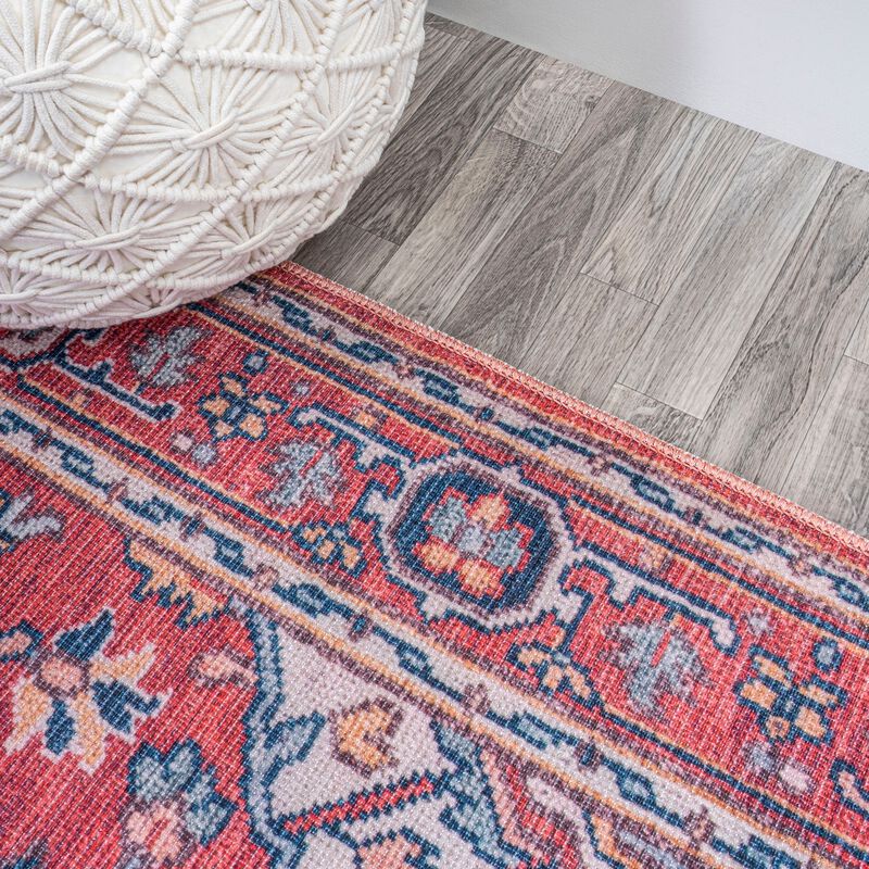 Cirali Ornate Large Medallion Machine-Washable Area Rug