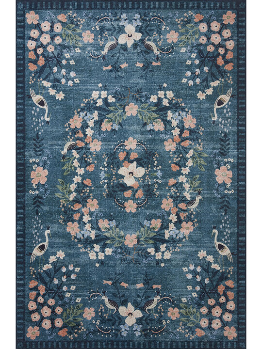 Palais PAL03 Teal 3'9" x 5'9" Rug