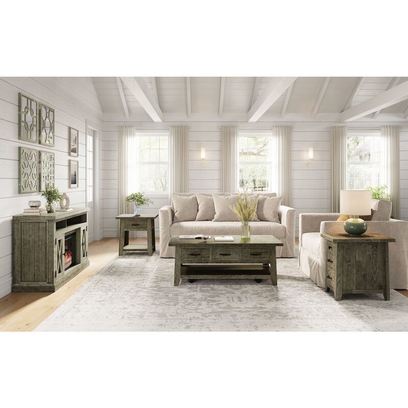 Jofran Solid Wood 60 Storage Console TV Stand