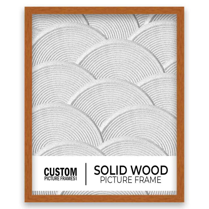 Honey Pecan Picture Frame