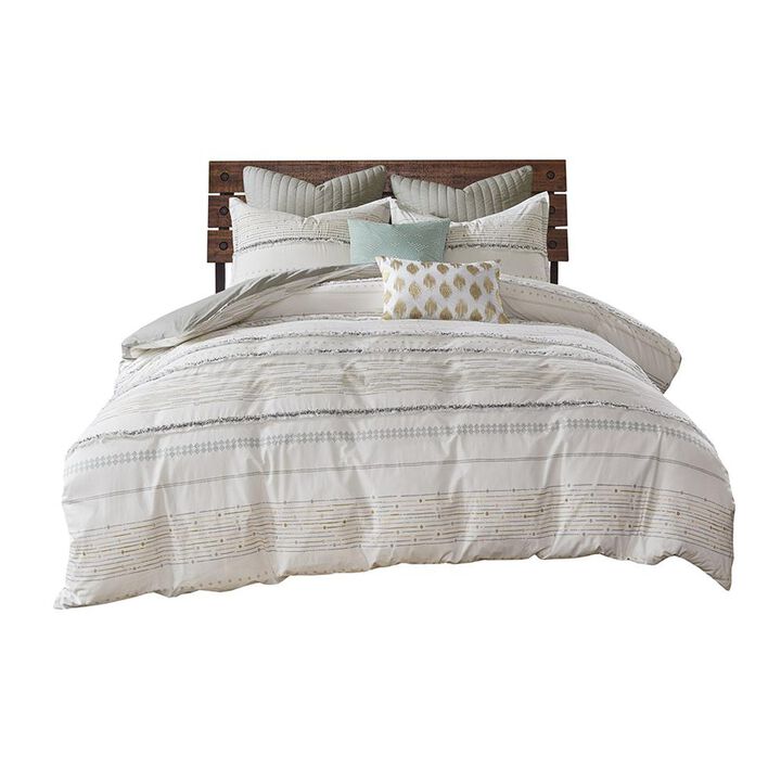 Belen Kox Boho Stripe Tassel Comforter Set, Belen Kox