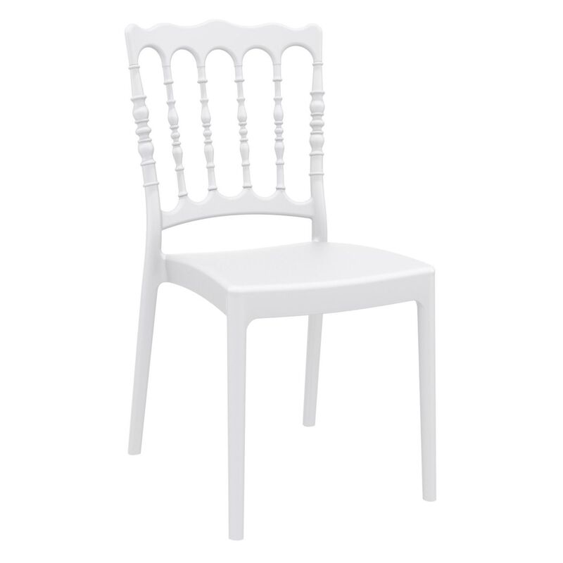 36" Gold Stackable Outdoor Patio Dining Chair