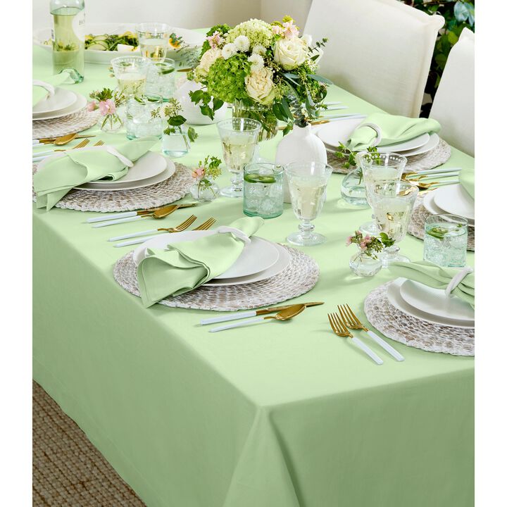 Solino Home 100% Pure Linen Table Runner | Classic Hemstitch for Thanksgiving, Christmas