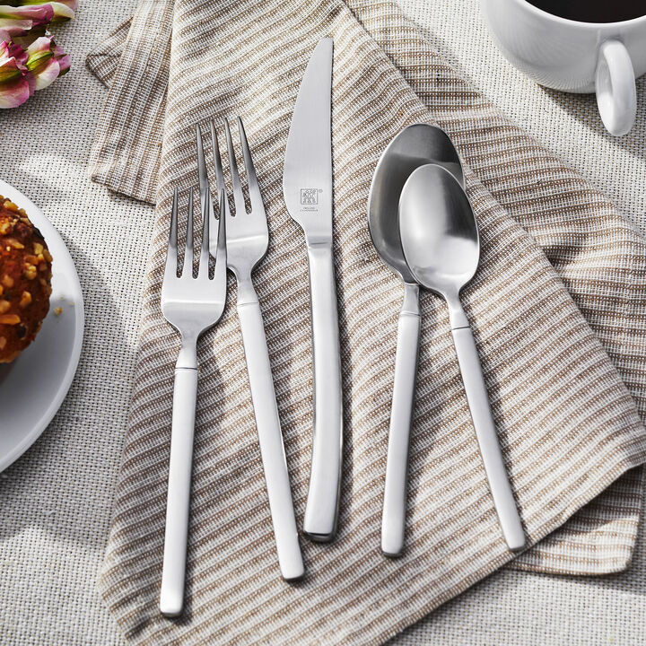ZWILLING Opus Satin 45-Piece Flatware Set