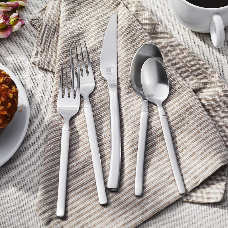 ZWILLING Opus Satin 45-Piece Flatware Set