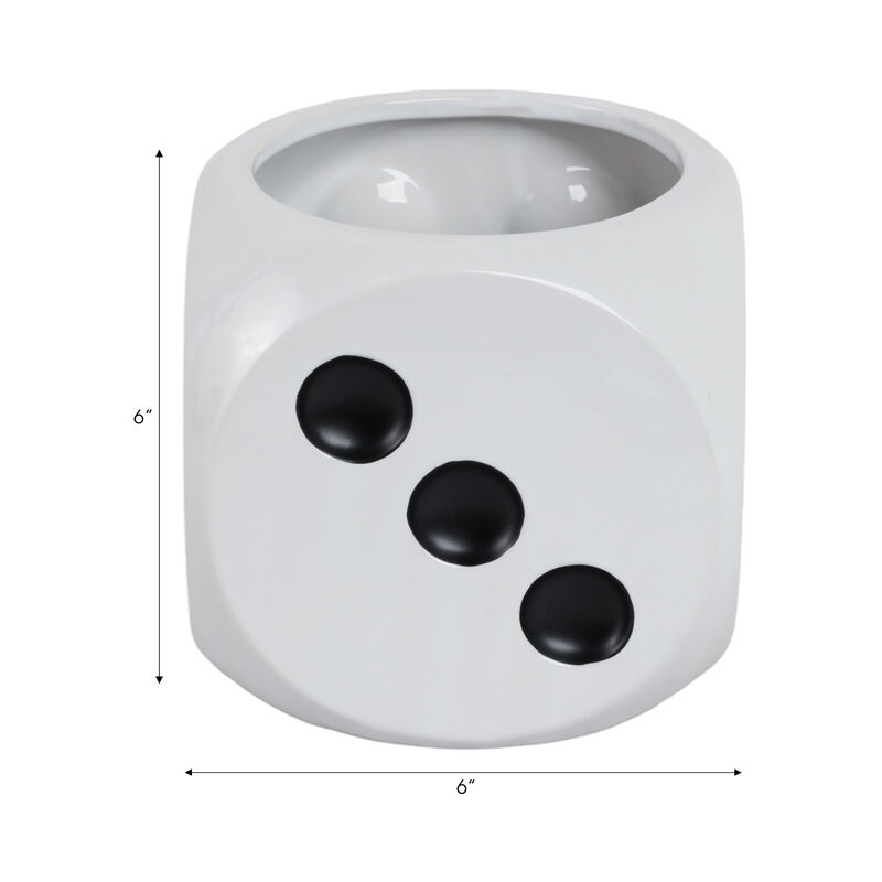 6" Dice Planter