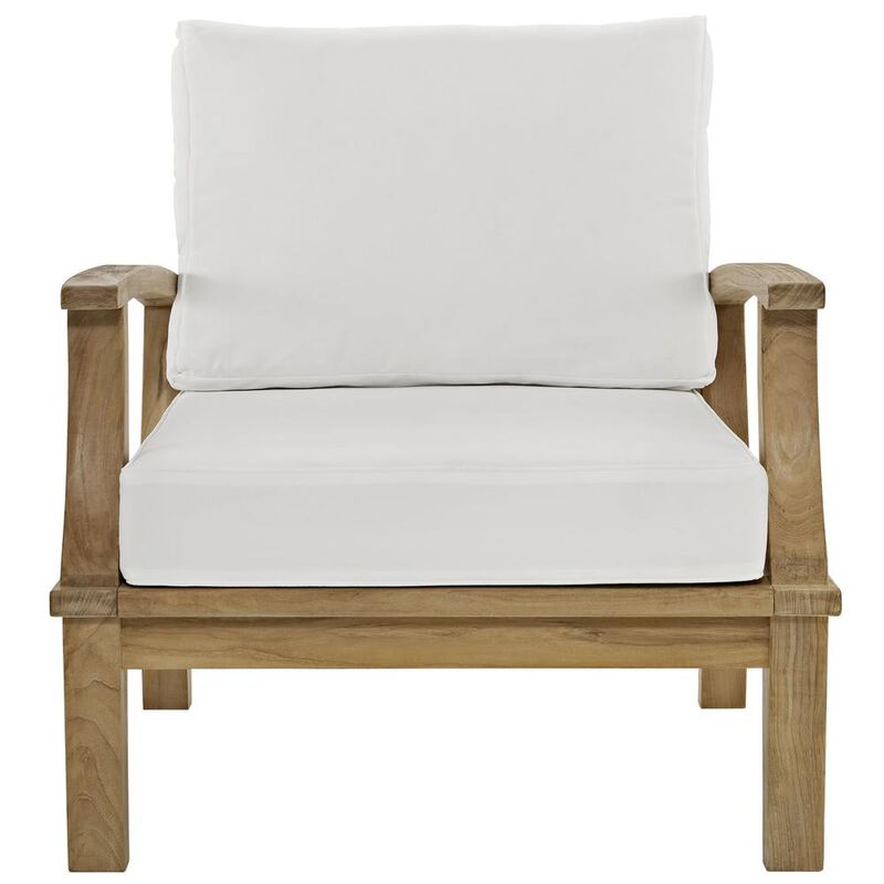 Modway Marina Outdoor Patio Teak Armchair