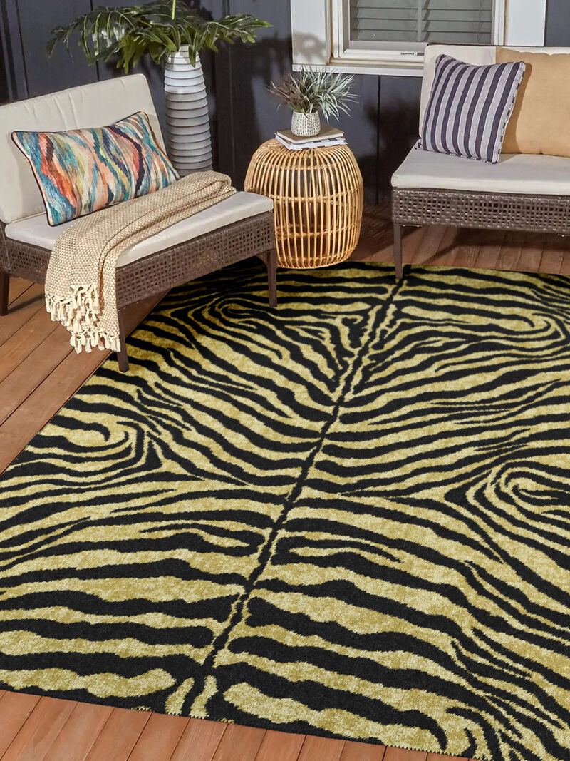 Mali ML1 Gold 3' x 5' Rug