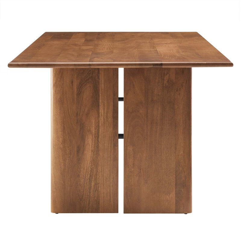 Modway - Amistad 86" Wood Dining Table Walnut