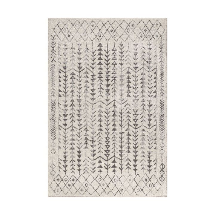 Ziri Moroccan Geometric Area Rug