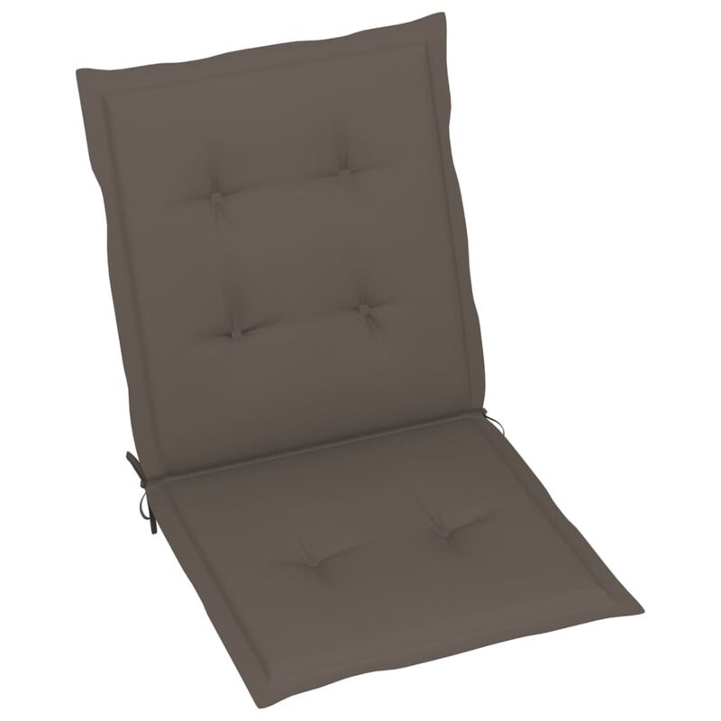 vidaXL Garden Chair Cushions 4 pcs Taupe 39.4"x19.7"x1.6"