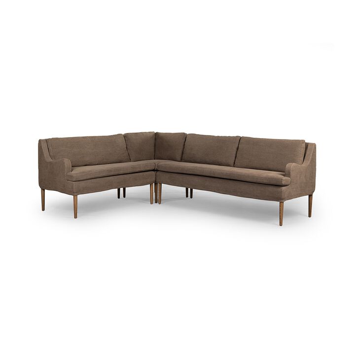 Aurelia 99" Left Arm Facing Dining Banquette