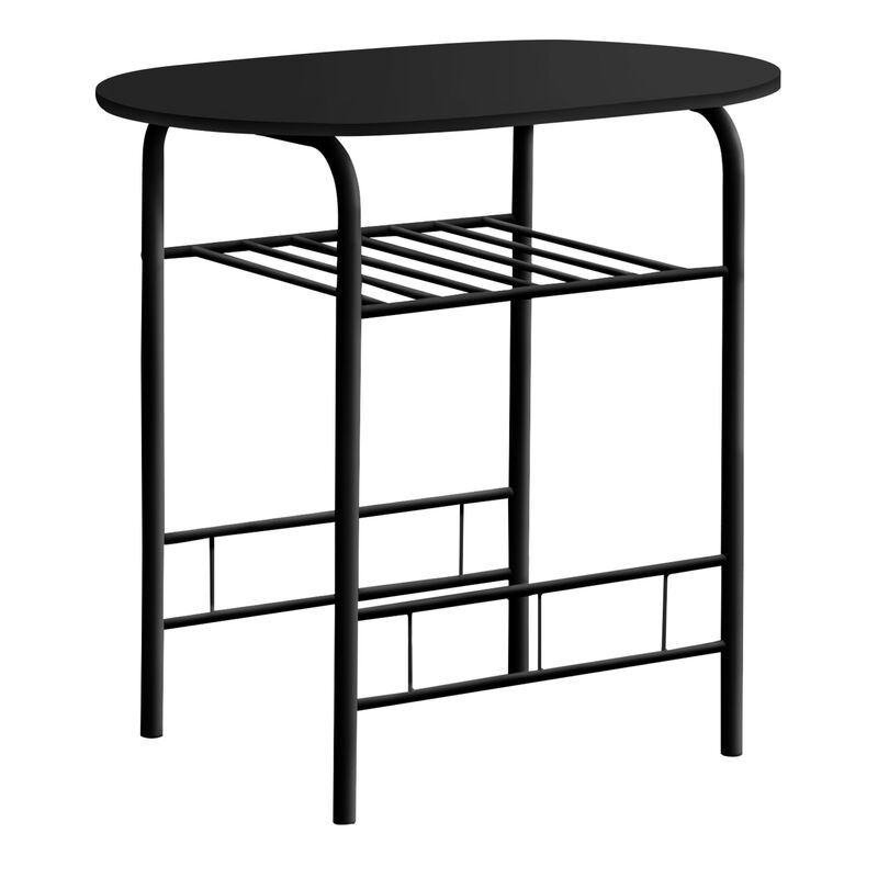 Monarch Specialties I 1208 Dining Table Set, 3pcs Set, Small, 32" L, Kitchen, Metal, Laminate, Black, Contemporary, Modern