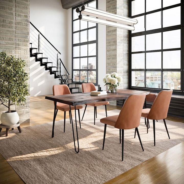Jofran Nature's Edge Five Piece Solid Acacia Dining Set