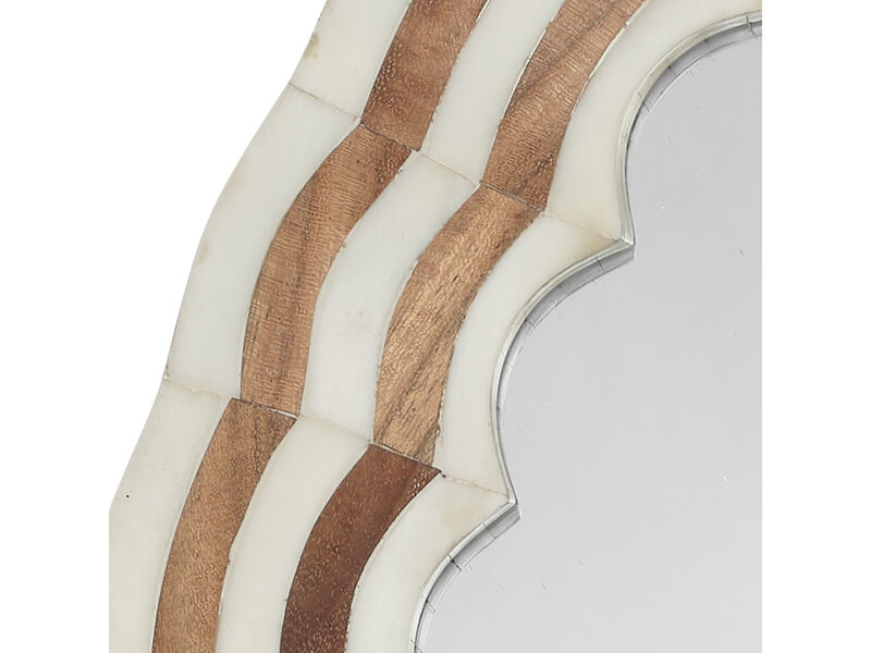 Bardot Large Bone & Wood Irregular