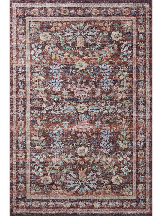 Maison MAO06 Red 7'6" x 9'6" Rug