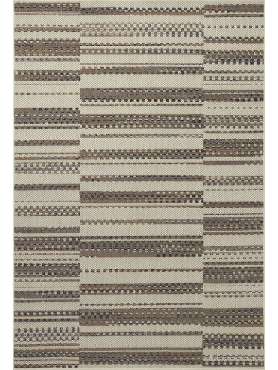 Rainier Ivory/Taupe 9'2" x 12'2" Rug